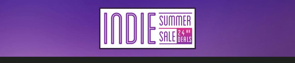 GMG Indie Summer Sale Day 3 - save up to 85% off! 1 Generic Indie Summer Sale flat page header