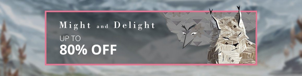 might and delight sale green man gaming