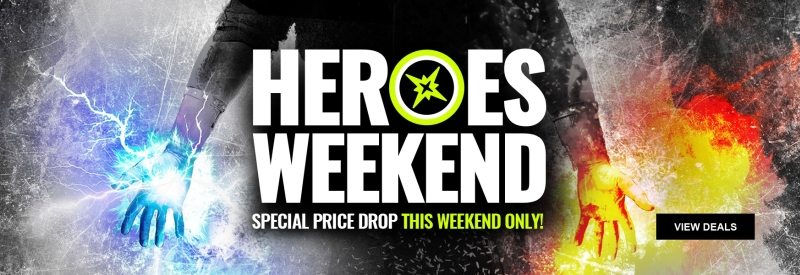 heroes weekend bundle sale at bundle stars
