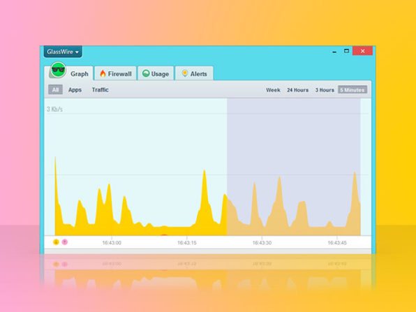 GlassWire Pro: Lifetime License 70% off