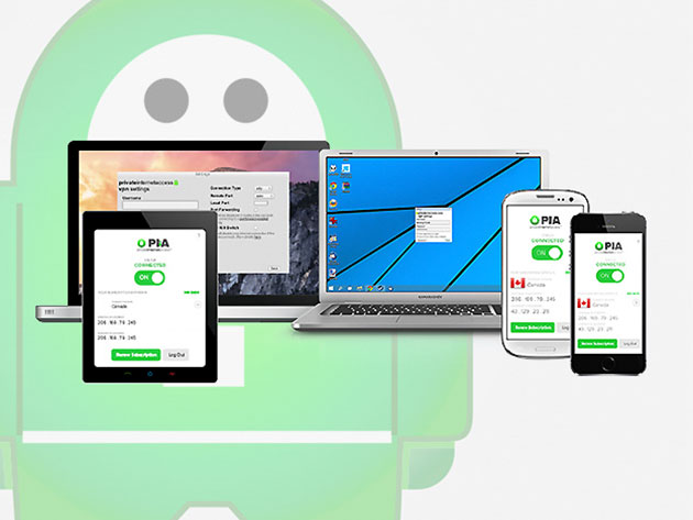  Private Internet Access VPN: 3 Year Subscription (64% off)