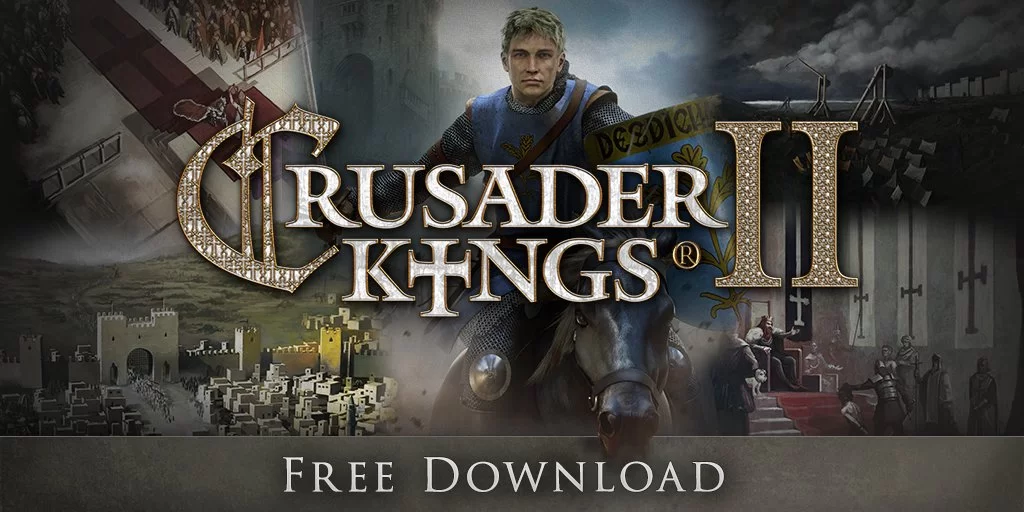 Crusader Kings II is FREE on Steam today