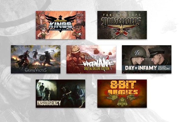 humble war gamez bundle grid