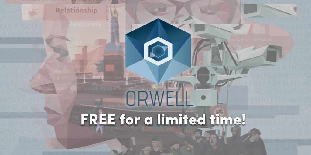 FREE STEAM KEY: Orwell: Keeping an Eye On You