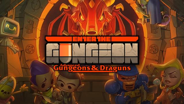 Enter the Gungeon is a bullet hell dungeon crawler following a band of misfits seeking to shoot, loot, dodge roll and table-flip their way to personal absolution by reaching the legendary Gungeon’s ultimate treasure: the gun that can kill the past.