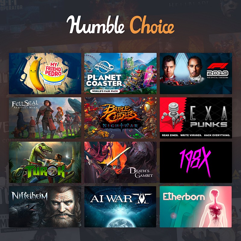 Humble Choice July 2020 games are here