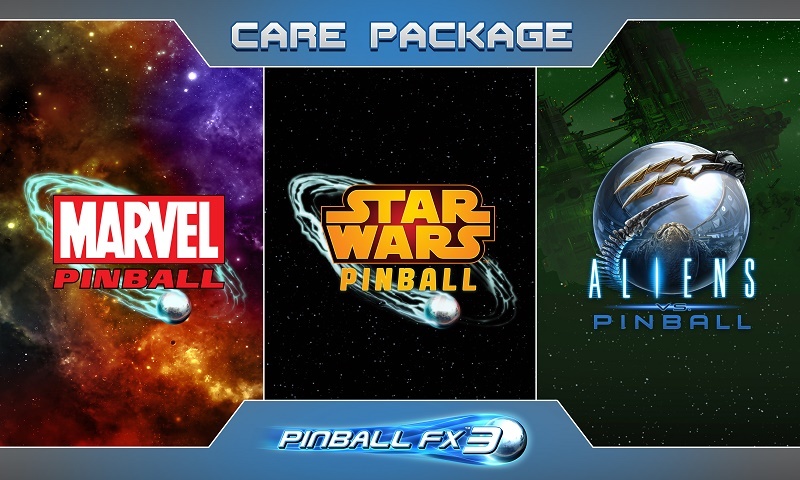 Free DLC on Steam: Pinball FX3 Care Package