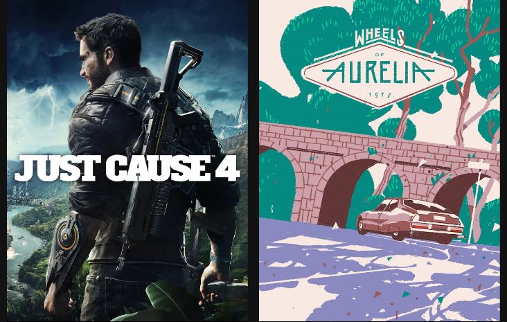 Free Games on Epic Games Store: Just Cause 4 and Wheels of Aurelia