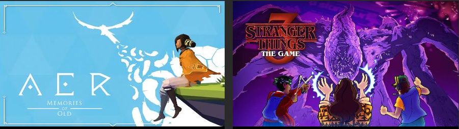 Free Games on Epic Games Store: AER Memories of Old and Stranger Things 3: The Game