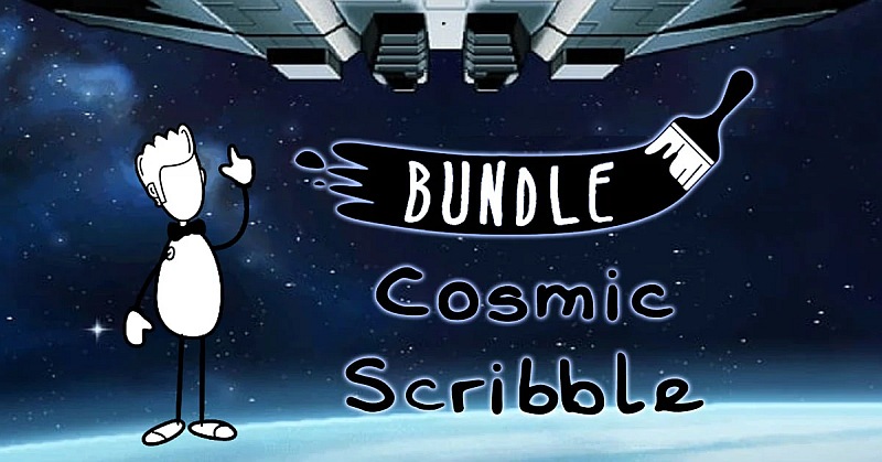 IndieGala Cosmic Scribble Bundle 1 IndieGala Cosmic Scribble Bundle