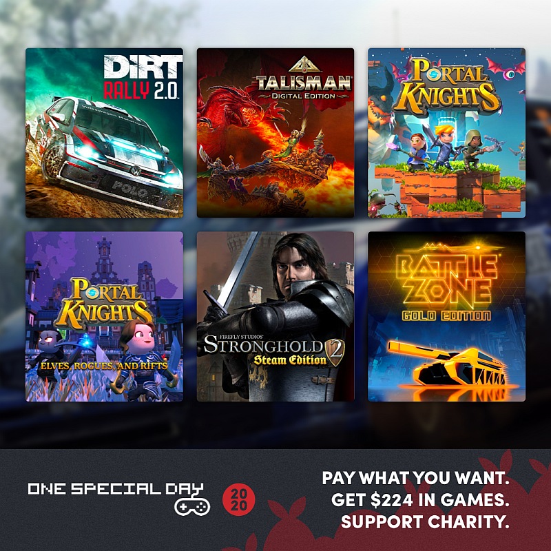 Get up to 20 Steam keys starting from $1 at Humble Bundle