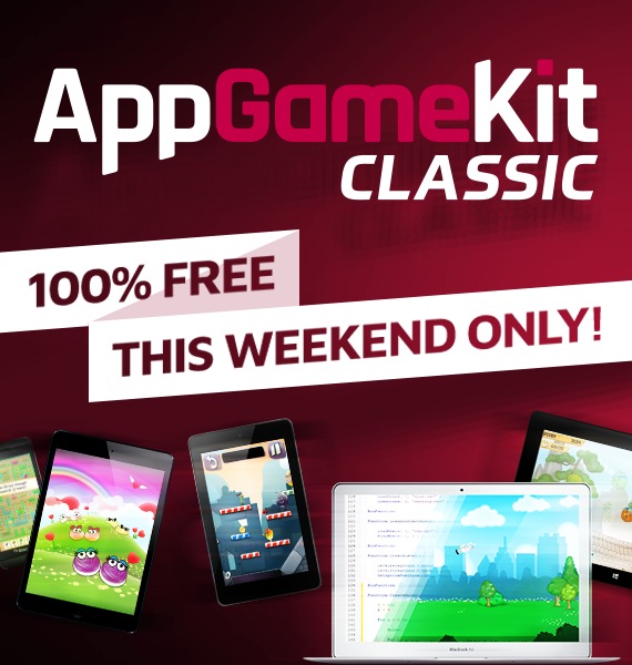 Get AppGameKit Classic: Easy Game Development for free on Steam