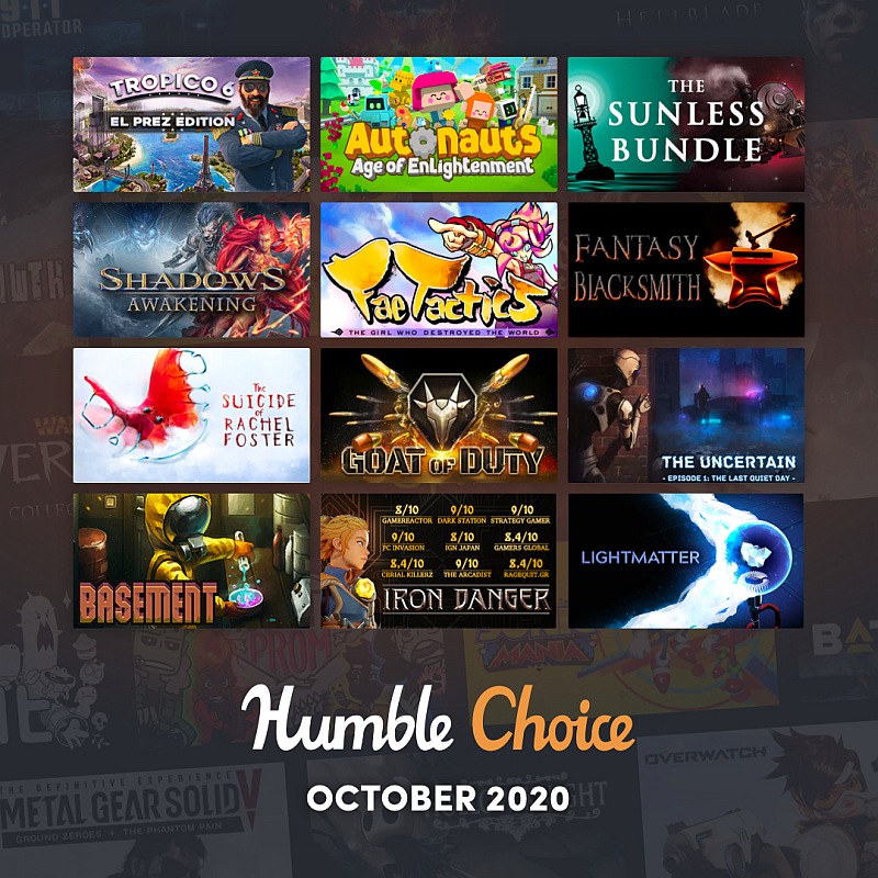 Humble Choice October 2020