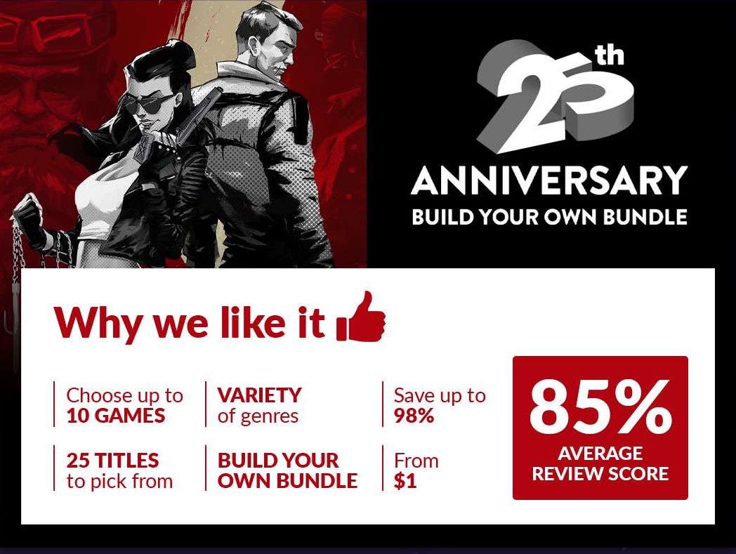 Fanatical 25th Anniversary Build Your Own Bundle