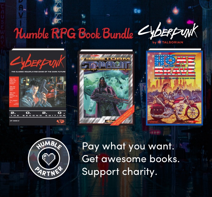 Humble RPG Book Bundle: Cyberpunk by R. Talsorian