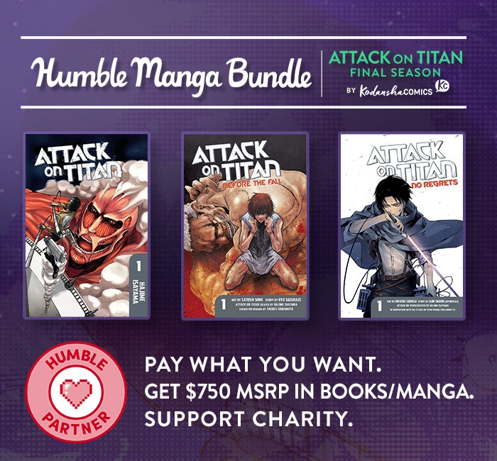 Humble Manga Bundle: Attack on Titan Final Season