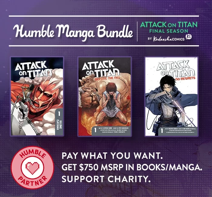 Humble Manga Bundle: Attack on Titan Final Season