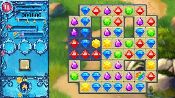 IndieGala Match III Winter Bundle 1 Screencap from Snow Jewels, one of 9 games in this bundle