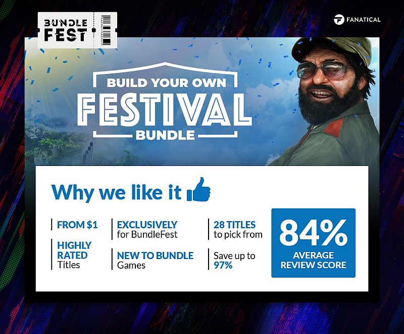 Fanatical Build Your Own Festival Bundle