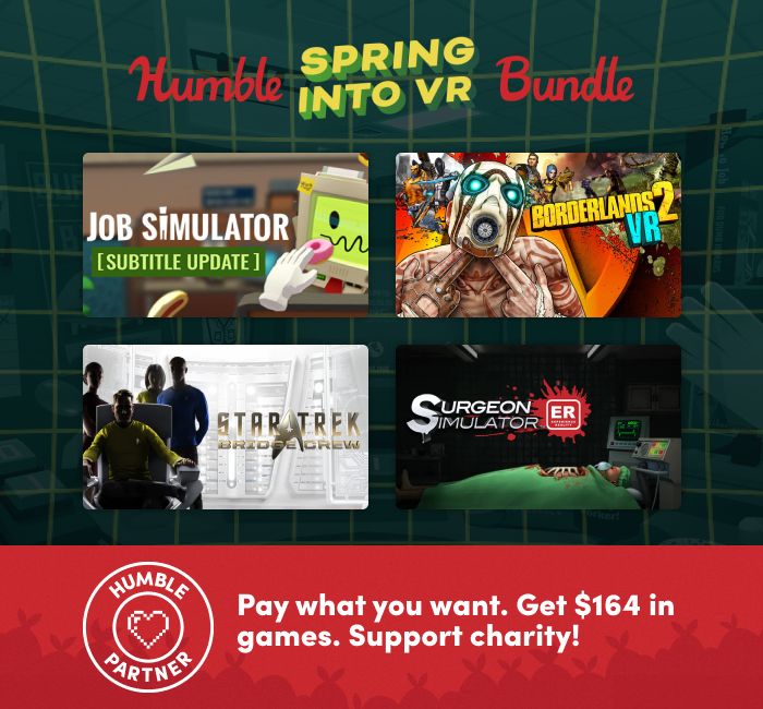 The Humble Spring Into VR Game Bundle - Indie Game Bundles