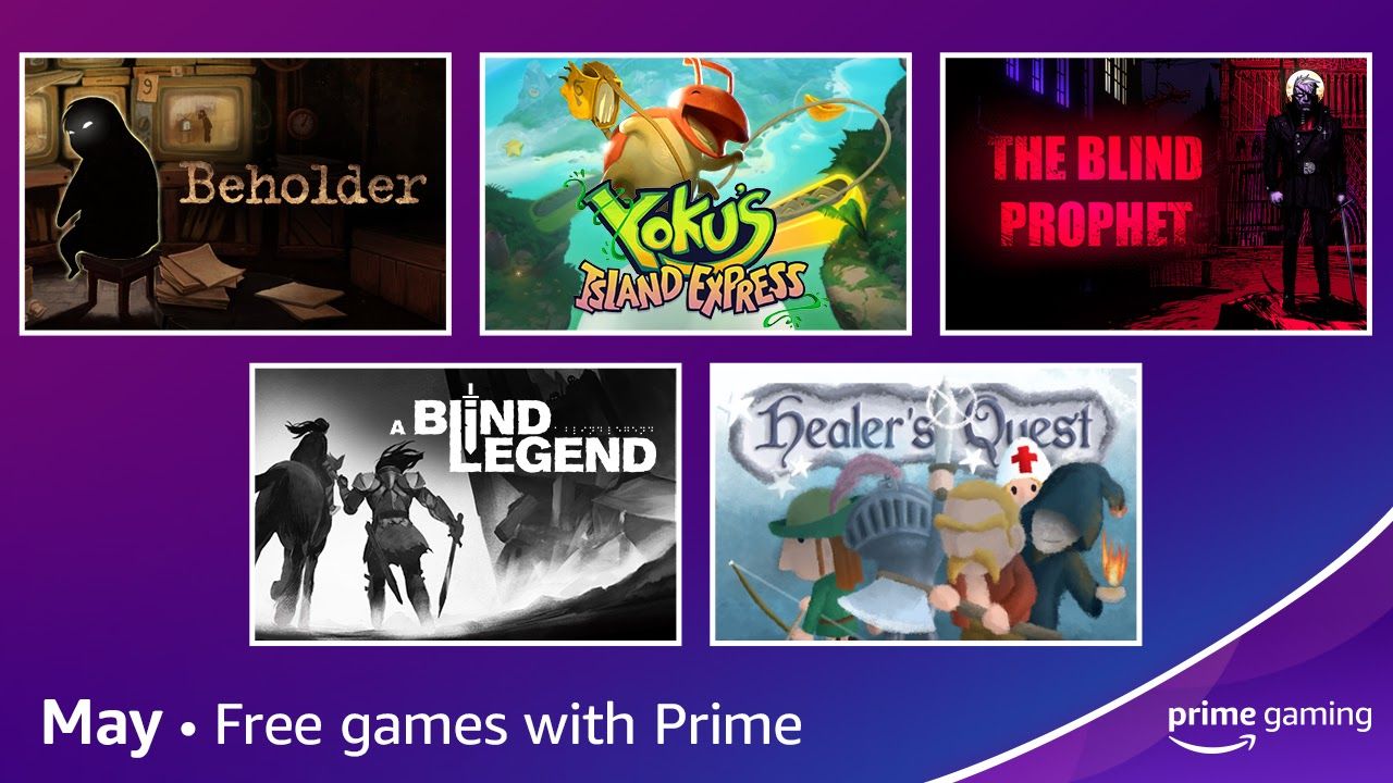 Free games with Amazon Prime Gaming for May 2021