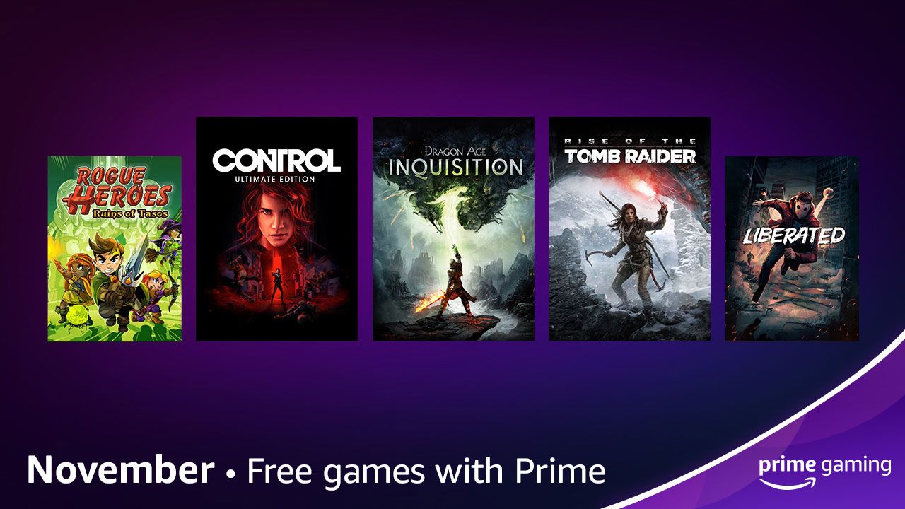 Kasım 2021 için Amazon Prime Gaming ile ücretsiz oyunlar