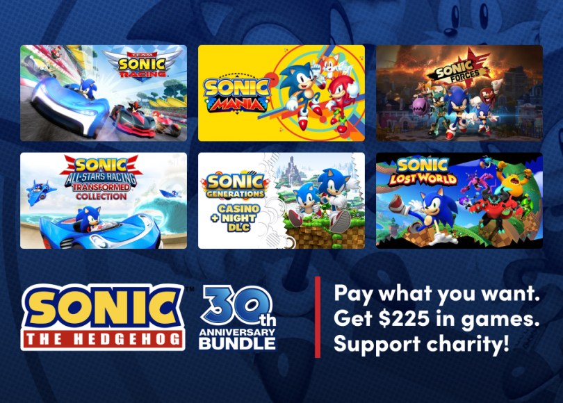 Humble Sonic 30th Anniversary Bundle