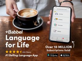 4.6/5 Stars on App Store! Learn 14 Languages & Access More Than 10,000 Hours of High-Quality Language Education Online