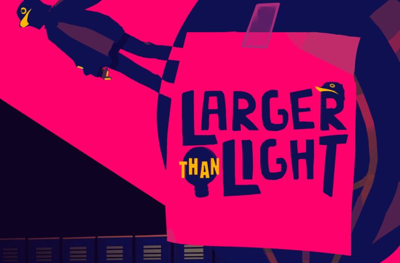 larger then light free game