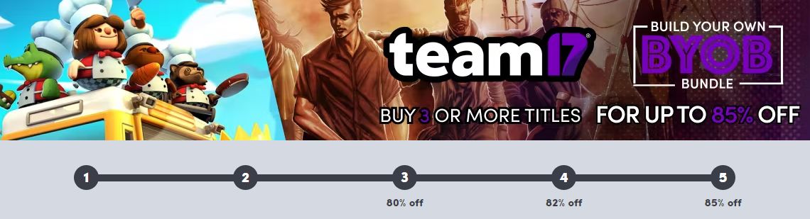 Humble Team 17 Build Your Own Bundle 1 Humble Team 17 Build Your Own Bundle