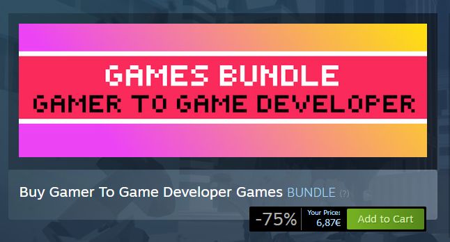 Gamer To Game Developer Games Bundle 