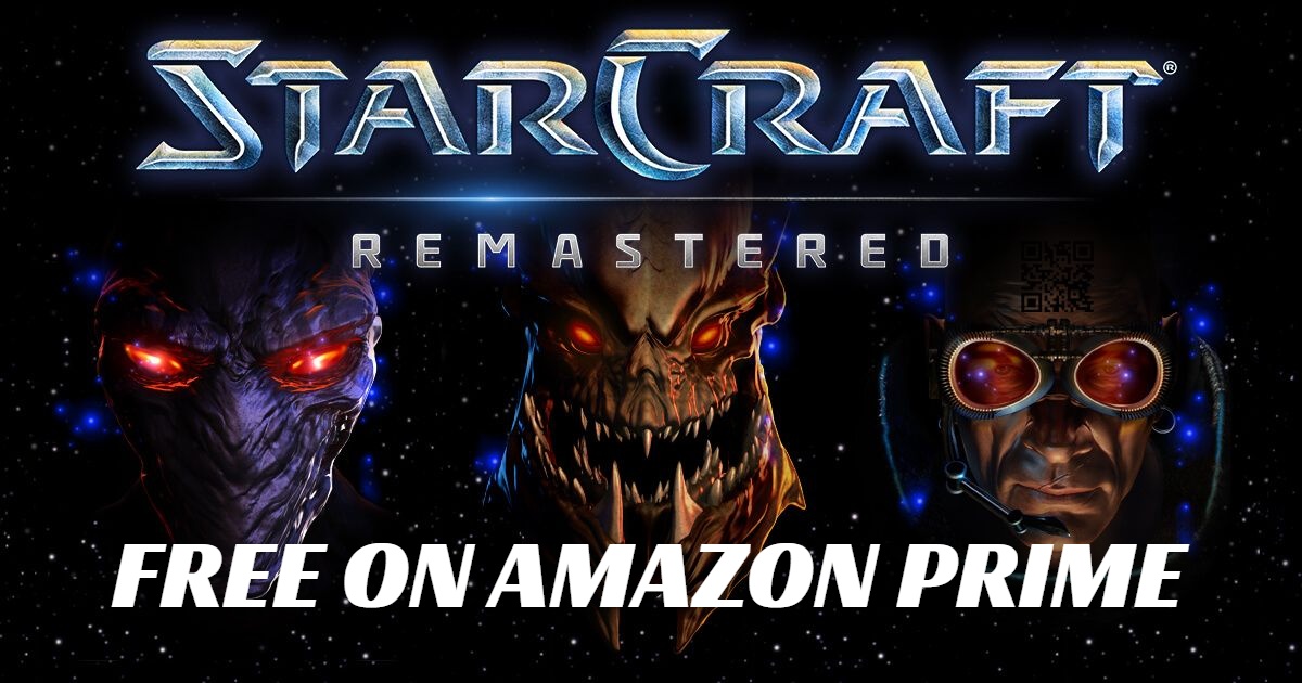 Get Starcraft Remastered and more free games with Amazon Prime Gaming for August 2022
