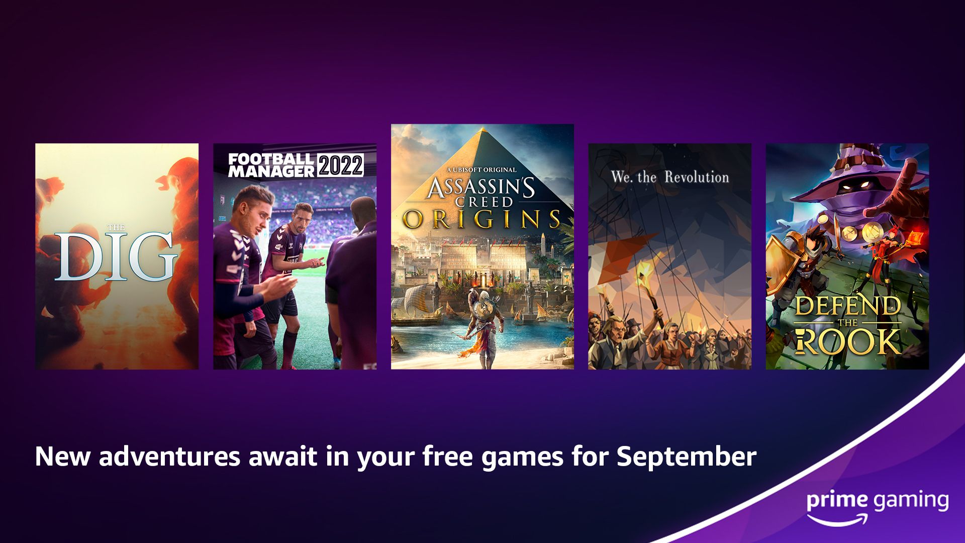 Free Games With Prime Sep 2022: Assassin's Creed Origins, Shadow of Mordor & more