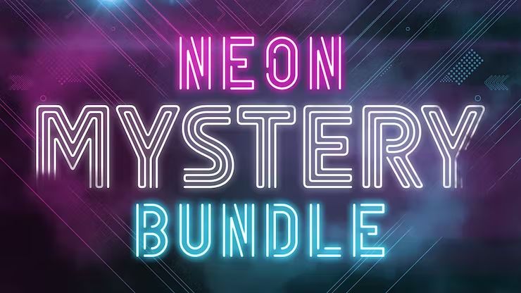 Get random Steam games in Fanatical Neon Mystery Bundle