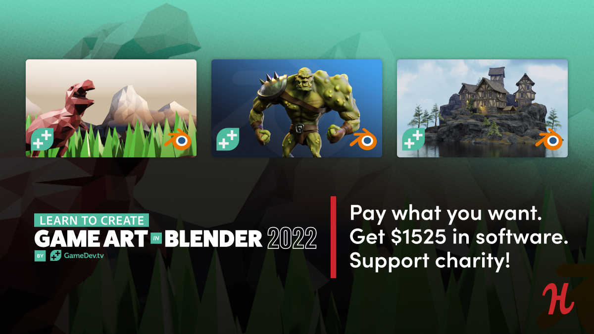 Humble Bundle: Learn to Create Game Art in Blender