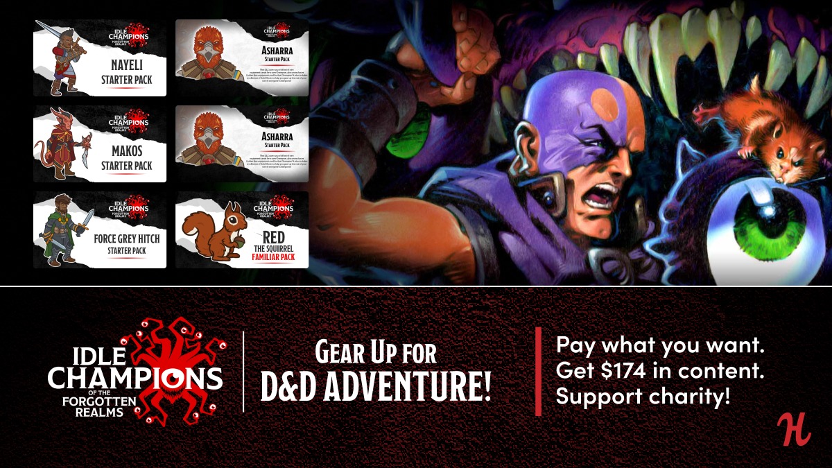 Humbe Bundle: Idle Champions Gear Up for D&D Adventure!