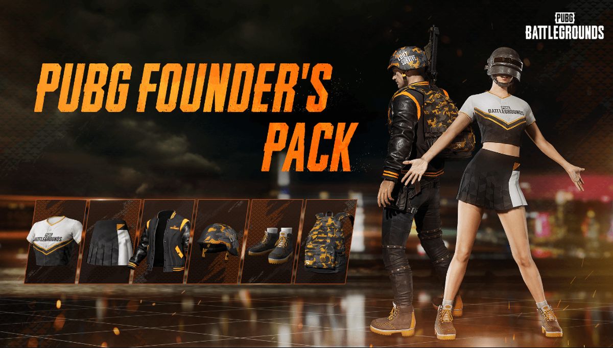 FREE PUBG Founder's Pack at Epic Games Store