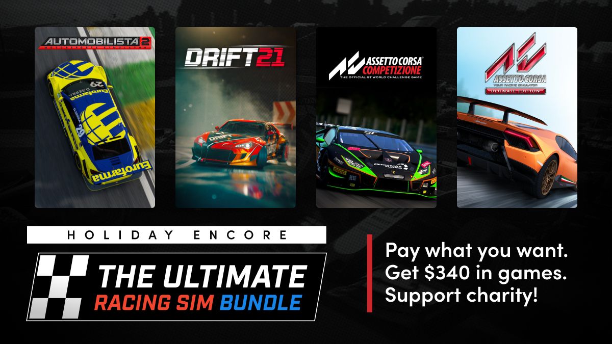 Humble The Ultimate Racing Sim Bundle Encore - 48 hours only!