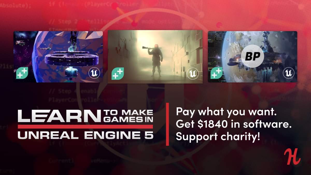 Humble Bundle: Learn To Make Games In Unreal Engine 5