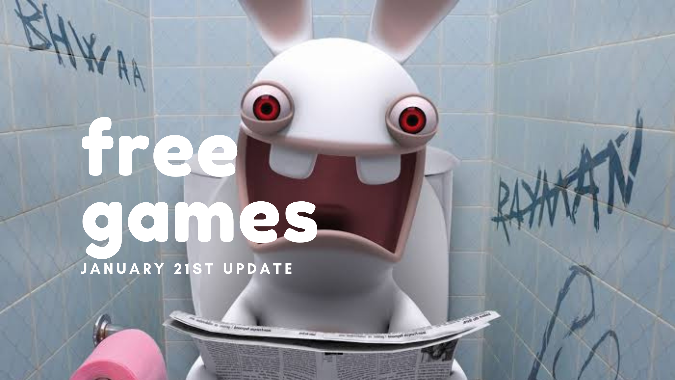 The PC version of Rayman Raving Rabbids is currently free to download