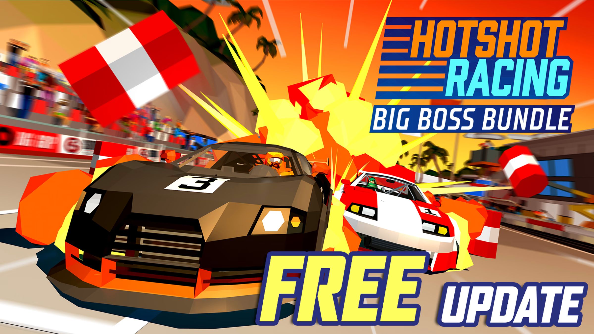 Get a Free Hotshot Racing Steam Key at Fanatical