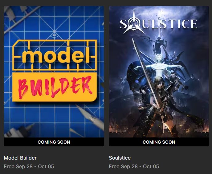 epic games free games
