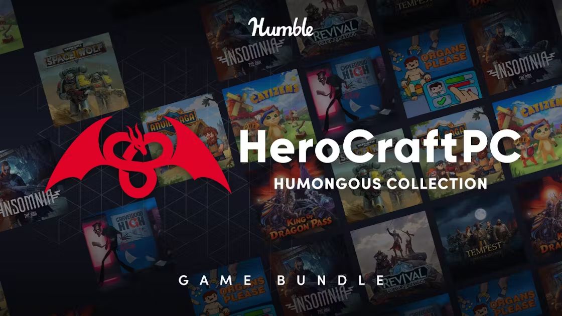 Get up to 20 Steam keys starting from $1 at Humble Bundle