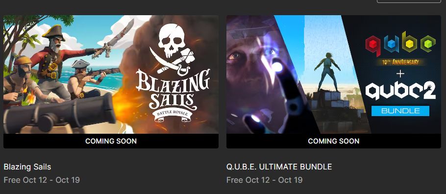 Epic Games Store is giving away one PC GAME FOR FREE this week: