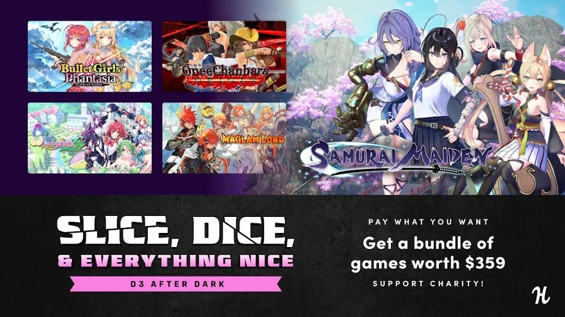 Humble Bundle: Slice, Dice, & Everything Nice D3 After Dark