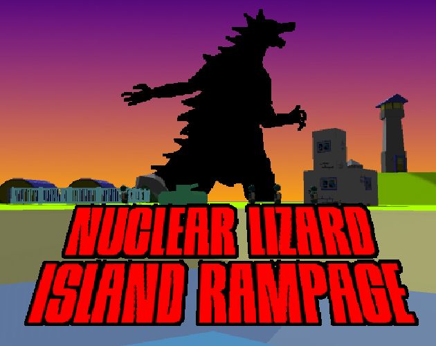 Nuclear Lizard Island Rampage é GRÁTIS no Itch