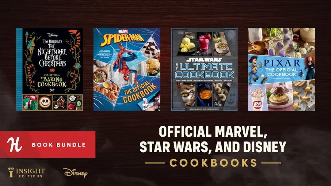 Humble Marvel, Star Wars, and Disney Cookbooks Bundle