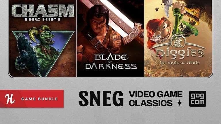 Humble SNEG Video Game Classics Bundle 1 Humble SNEG Video Game Classics Bundle