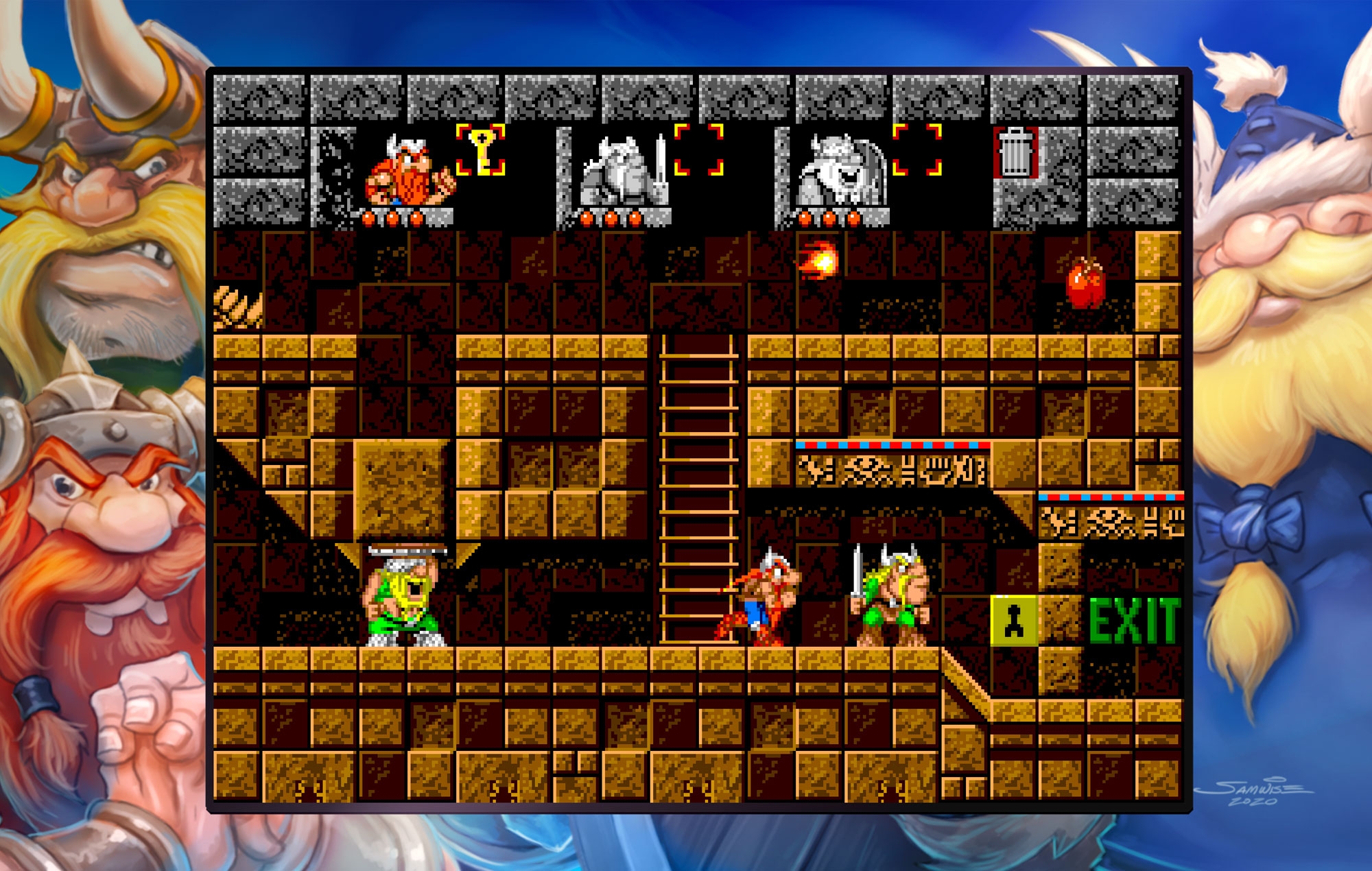 Best Games of the 90's: The Lost Vikings 3 lost vikings 1