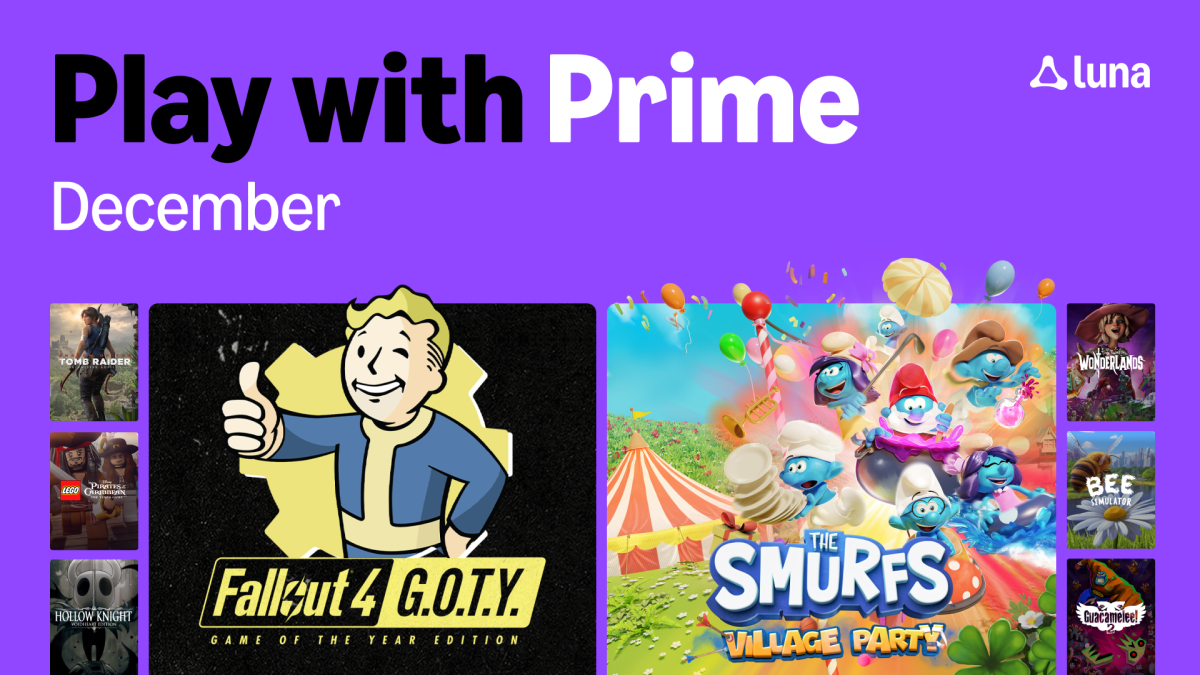 Free Games with Amazon Luna December 2025 (ex Prime Gaming) – Indie Game Bundles
